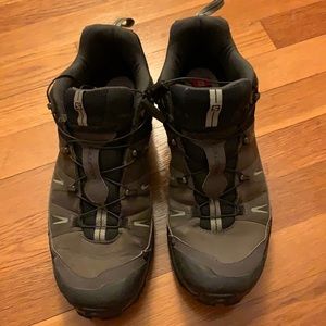 salomon ultra LTR black/Autobahn/Green Clay